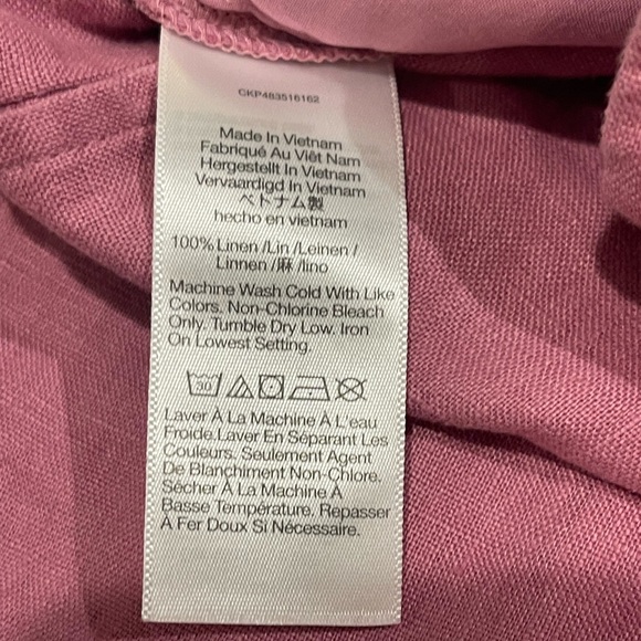 Madewell Women's Flat Front E Back Linen Shorts Size Medium - Picture 6 of 6